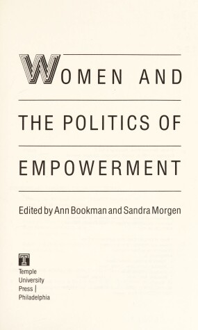 Book cover for Women/Pltcs/Empowerment