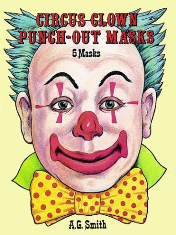 Book cover for Circus Clown Punch-out Masks