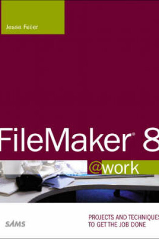Cover of FileMaker 8 @work