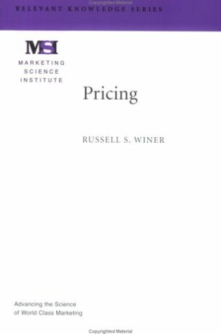 Cover of Pricing