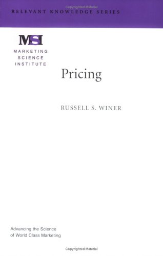 Book cover for Pricing