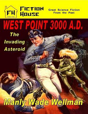 Book cover for West Point 3000 A.D. - The Invading Asteroid