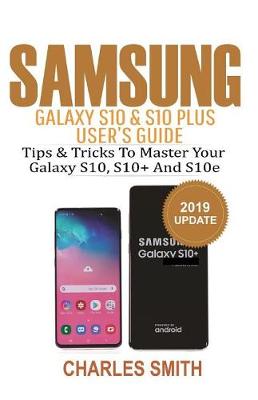 Book cover for Samsung Galaxy S10 & S10 plus User's Guide