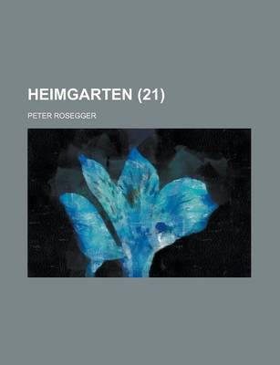 Book cover for Heimgarten (21 )