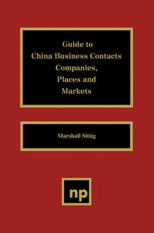 Cover of Guide to China Business Contacts Co.