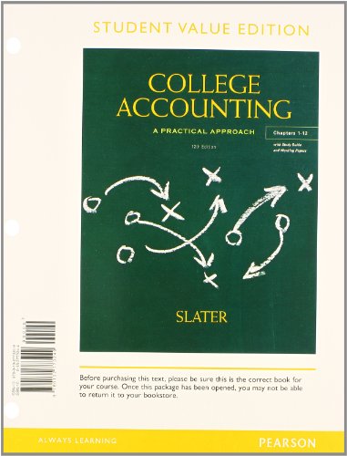 Book cover for College Accounting, Chapers 1-12 with Access Card