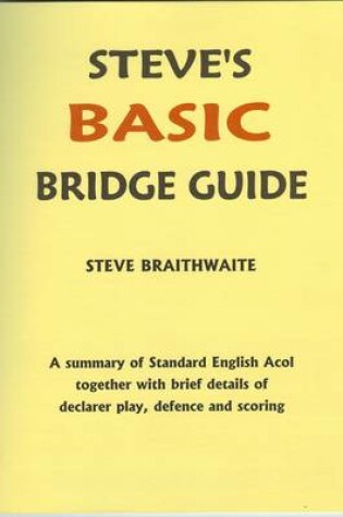 Cover of Steve's Basic Bridge Guide