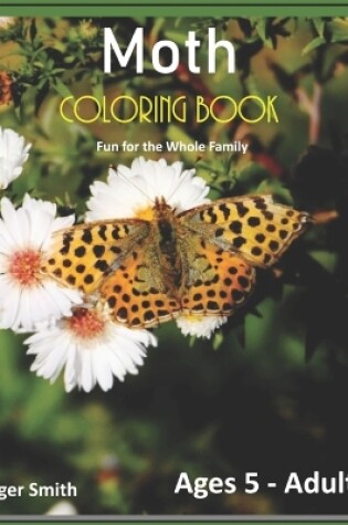 Cover of Moth Coloring Book