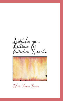 Book cover for Leitfaden Zum Erlernen Der Deutschen Sprache