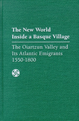 Book cover for The New World inside a Basque Village