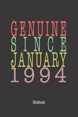 Book cover for Genuine Since January 1994