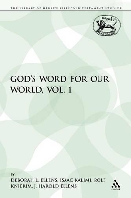 Book cover for God's Word for Our World, Vol. 1