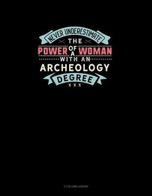 Book cover for Never Underestimate The Power Of A Woman With An Archeology Degree