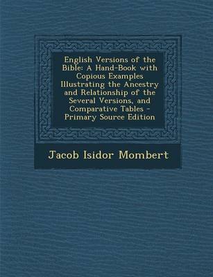 Book cover for English Versions of the Bible