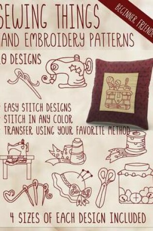Cover of Sewing Things Hand Embroidery Patterns