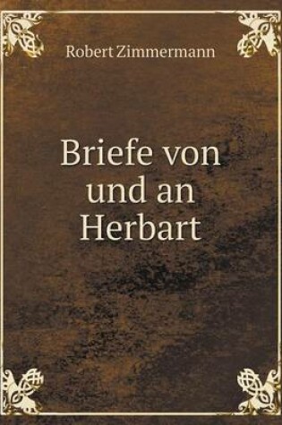 Cover of Briefe von und an Herbart