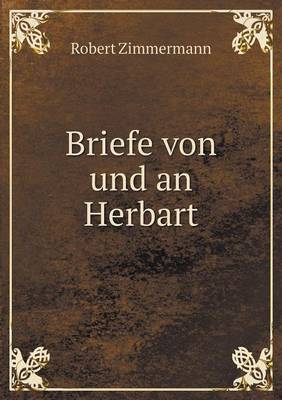 Book cover for Briefe von und an Herbart