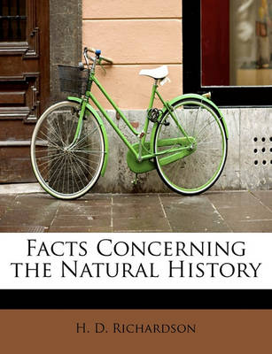 Book cover for Facts Concerning the Natural History