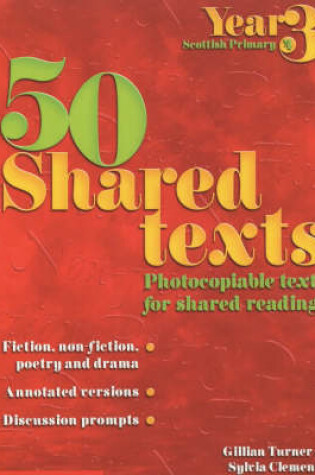 Cover of 50 Shared Texts for Year 3