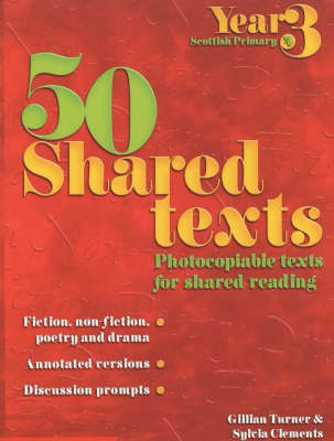 Cover of 50 Shared Texts for Year 3