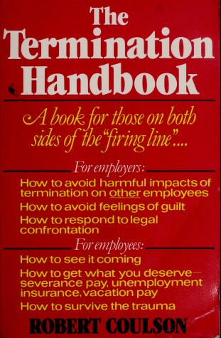 Book cover for The Termination Handbook