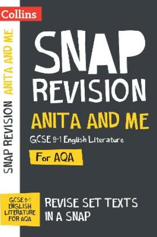 Cover of Anita and Me AQA GCSE 9-1 English Literature Text Guide