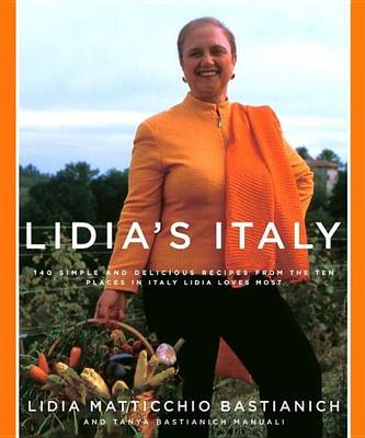Book cover for Lidia's Italy