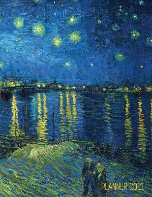 Book cover for Van Gogh Art Planner 2021