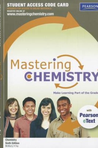 Cover of MasteringChemistry with Pearson eText Student Access Code Card for Chemistry