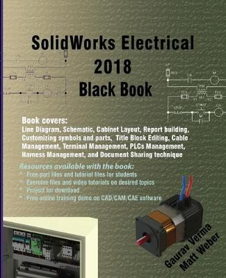 Book cover for Solidworks Electrical 2018 Black Book