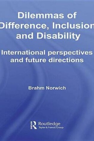 Cover of Dilemmas of Difference, Inclusion and Disability