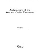 Book cover for Architecture of the Arts and Crafts Movement
