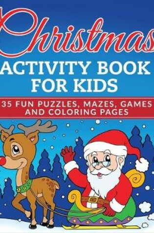 Cover of Christmas Activity Book for Kids