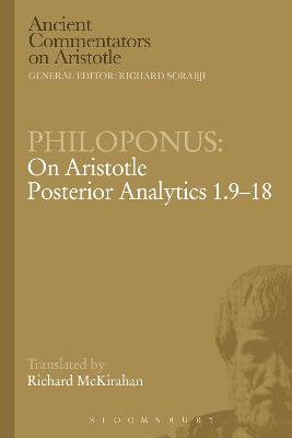 Cover of Philoponus: On Aristotle Posterior Analytics 1.9-18