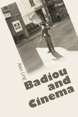 Book cover for Badiou and Cinema