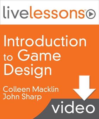 Book cover for Introduction to Game Design LiveLessons Access Code Card