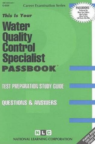 Cover of Water Quality Control Specialist