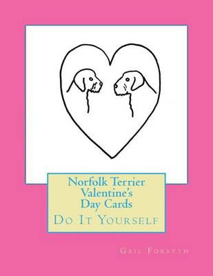 Book cover for Norfolk Terrier Valentine's Day Cards