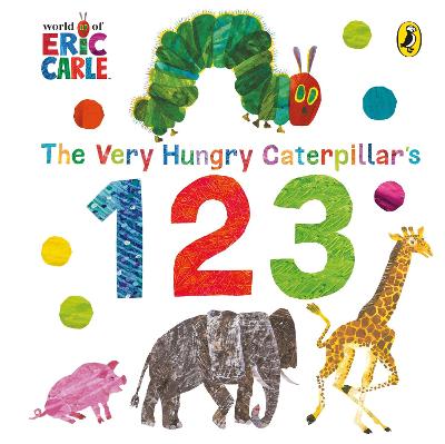 Book cover for The Very Hungry Caterpillar's 123