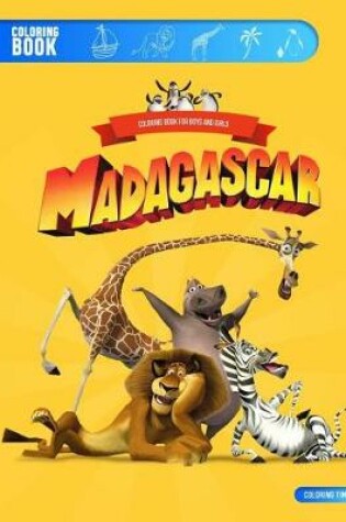Cover of Madagascar Coloring Book