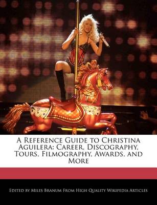 Book cover for A Reference Guide to Christina Aguilera