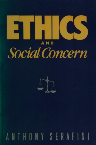 Book cover for Ethics and Social Concern