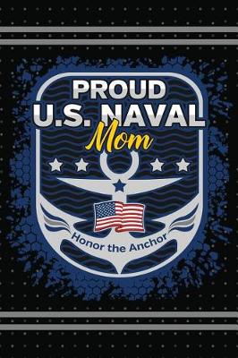 Book cover for Proud U.S. Naval Mom