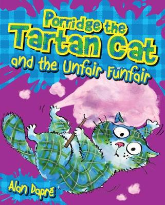 Book cover for Porridge the Tartan Cat and the Unfair Funfair