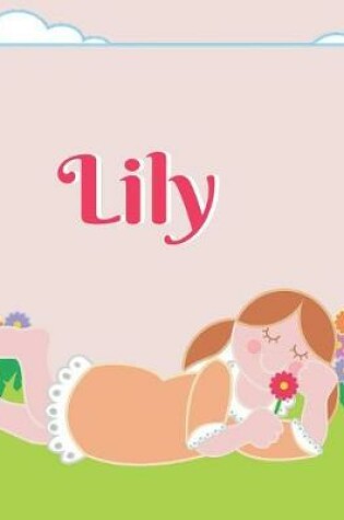 Cover of Lily Personalized Sketchbook Journal Notebook