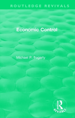 Cover of Economic Control (1955)