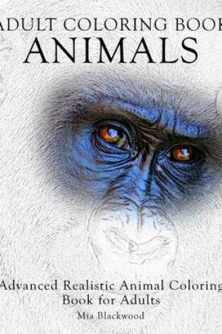 Cover of Adult Coloring Book: Animals