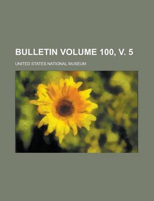 Book cover for Bulletin Volume 100, V. 5