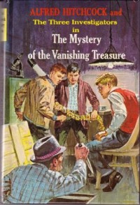 Book cover for The Mystery of the Vanishing Treasure