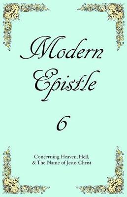 Book cover for Modern Epistle 6